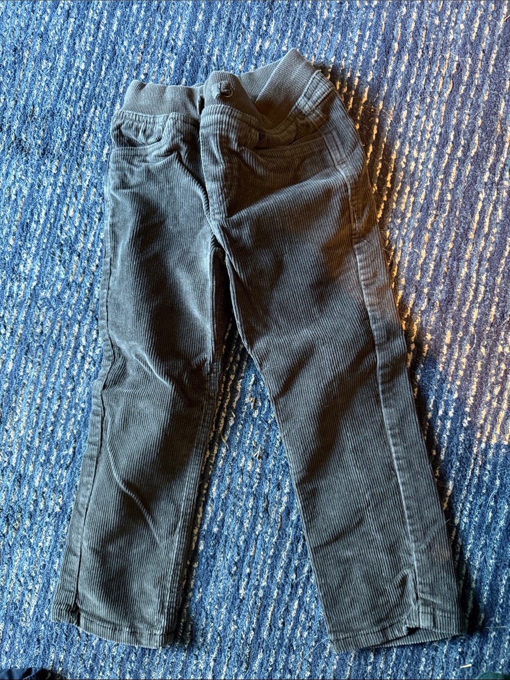 Hanna Andersson Gray Corduroy Pants